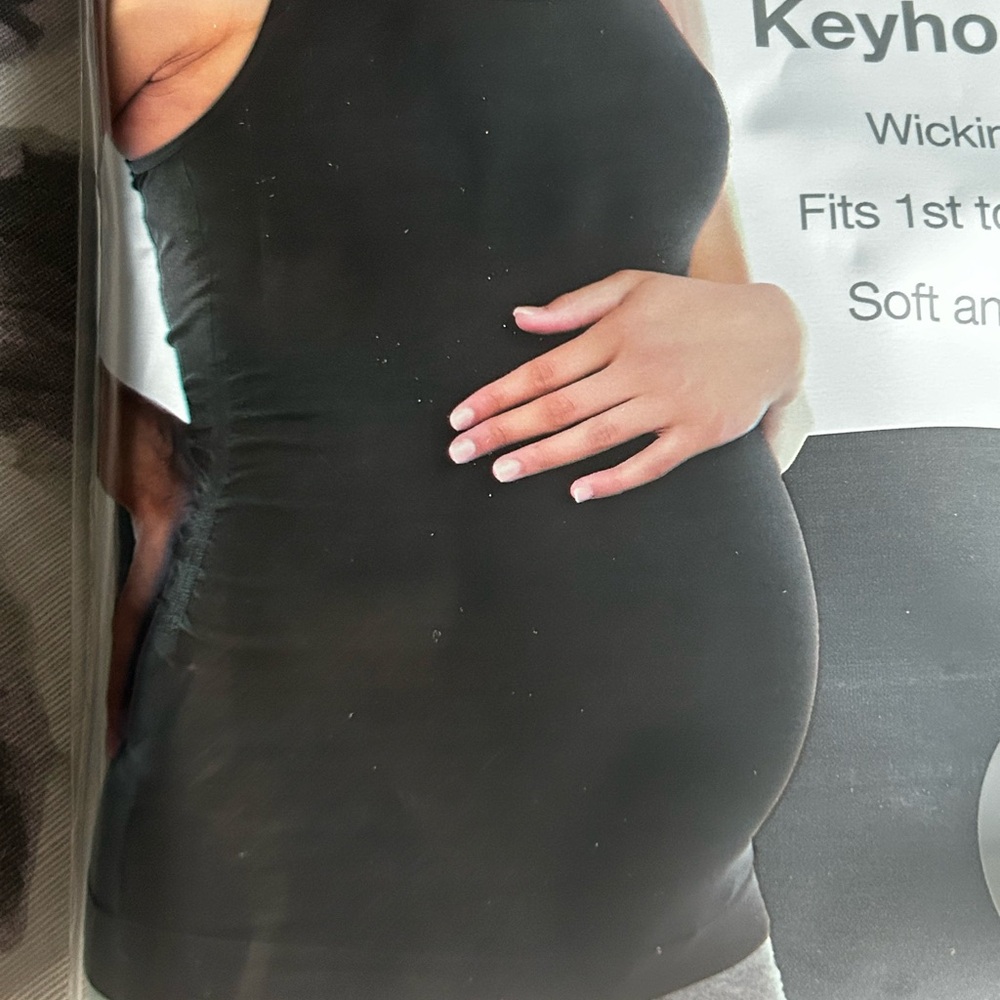 Black Maternity top